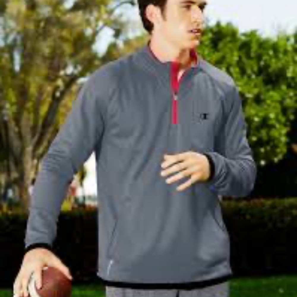 NWT Champion Duofold Warm Control 1/4 Zip Sweatshirt Size Small